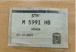 STNK Motor Honda M 5991 HB